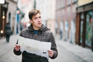 Guy with Map