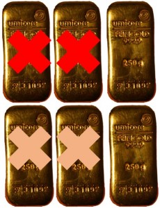 Gold Bullion Missing