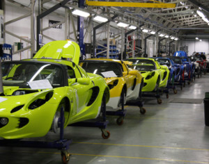 Lotus Final Assembly line