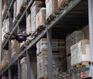 Verity drone scanning inventory